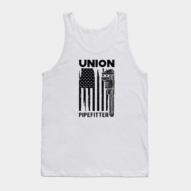 Pipe Fitter - Union Pipefitter Tank Top by KC Happy Shop